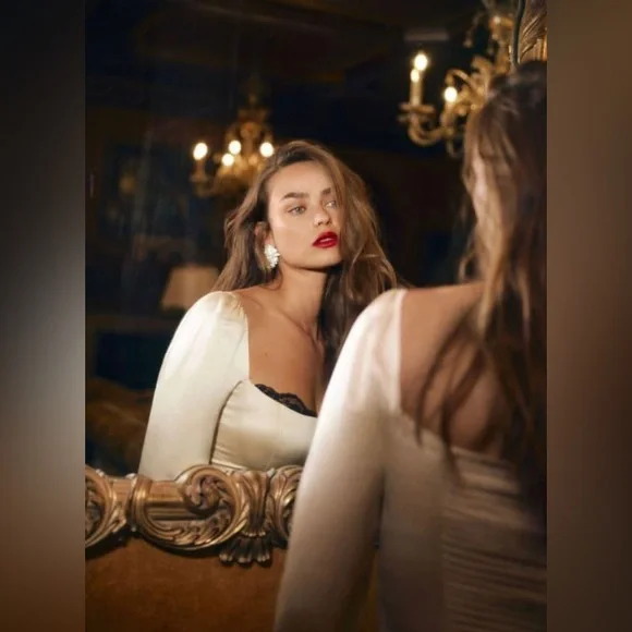 Reformation Rita Silk Top - Picture 2 of 4